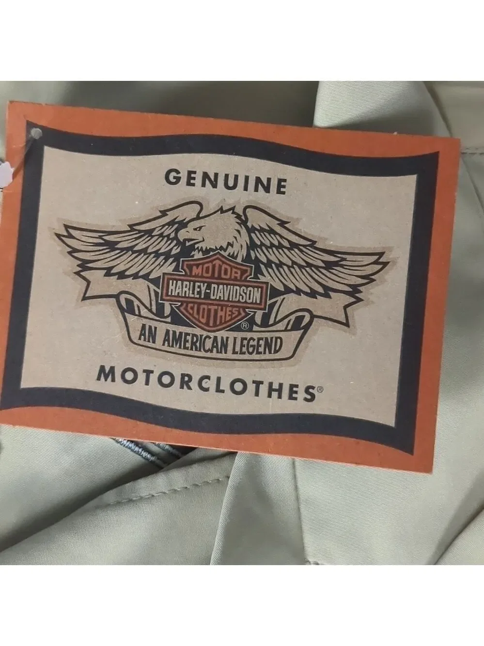Harley-Davidson shirt sleeve back to basics tan shirt size XXL